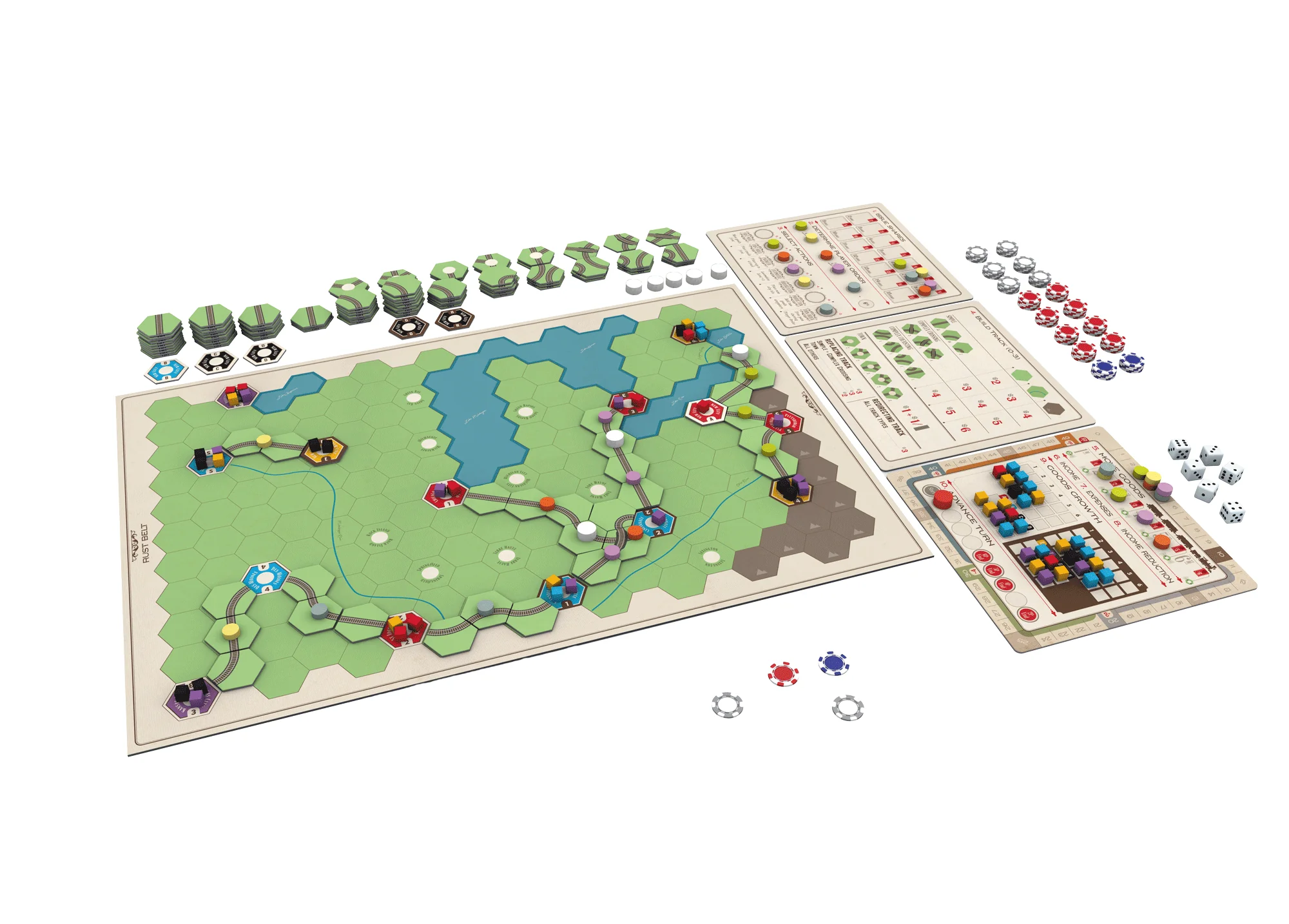 Age of Steam Deluxe Board Game - Image 2