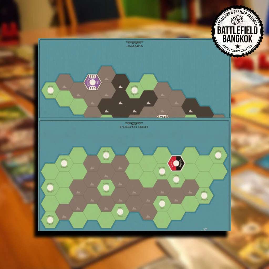 Age of Steam Deluxe: Jamaica & Puerto Rico Expansion [Boardgame]