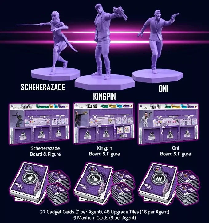 Agents of Mayhem: Firing Squad Expansion [Boardgame] - Image 2