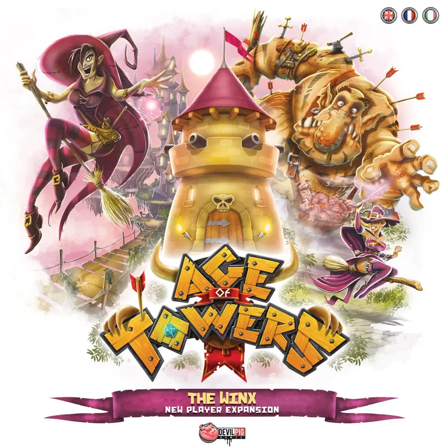 Age of Towers: The Winx Expansion [Boardgame] - Image 2