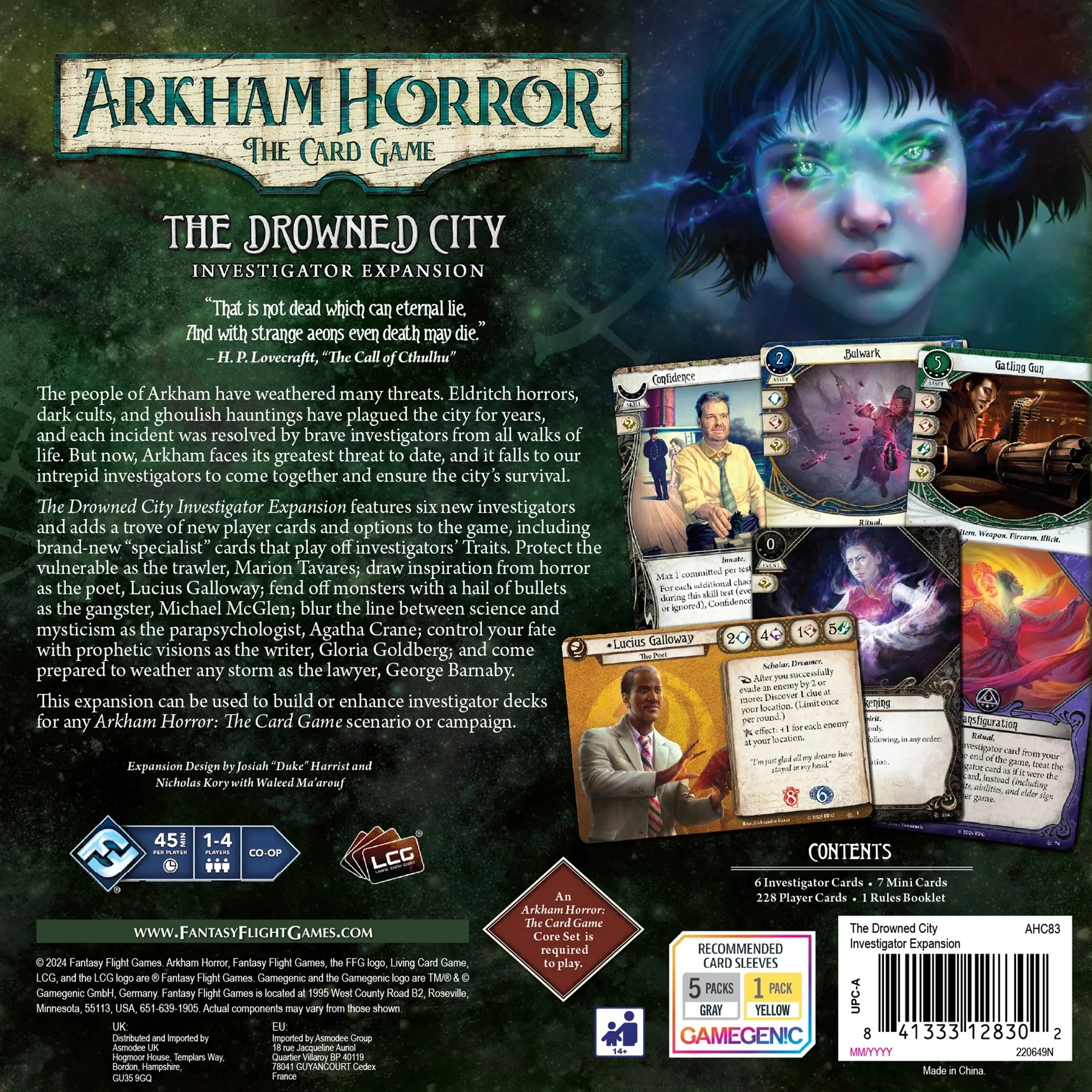 Arkham Horror LCG: The Drowned City Investigator Expansion - Image 2