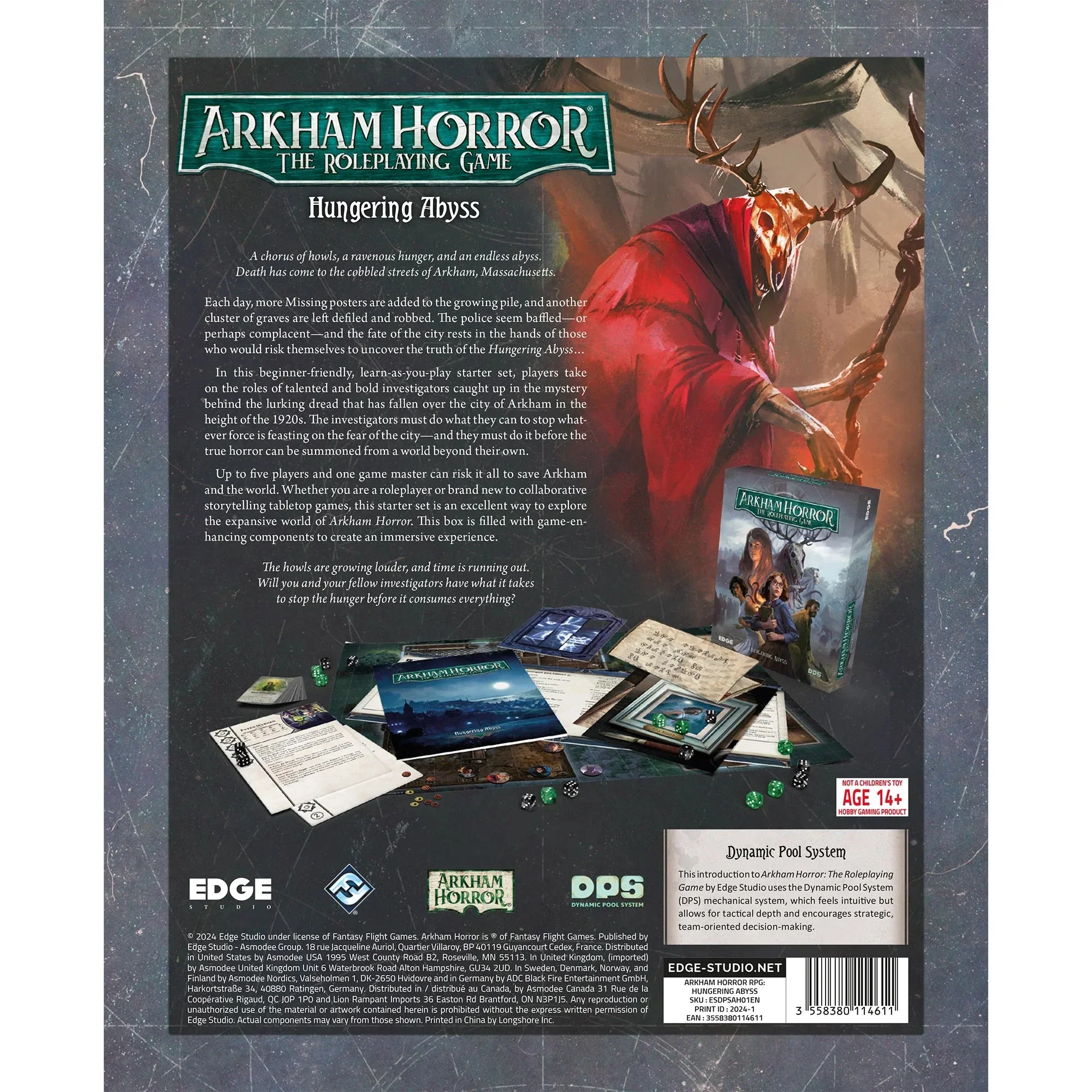 Arkham Horror RPG Starter Set - Hungering Abyss - Image 2