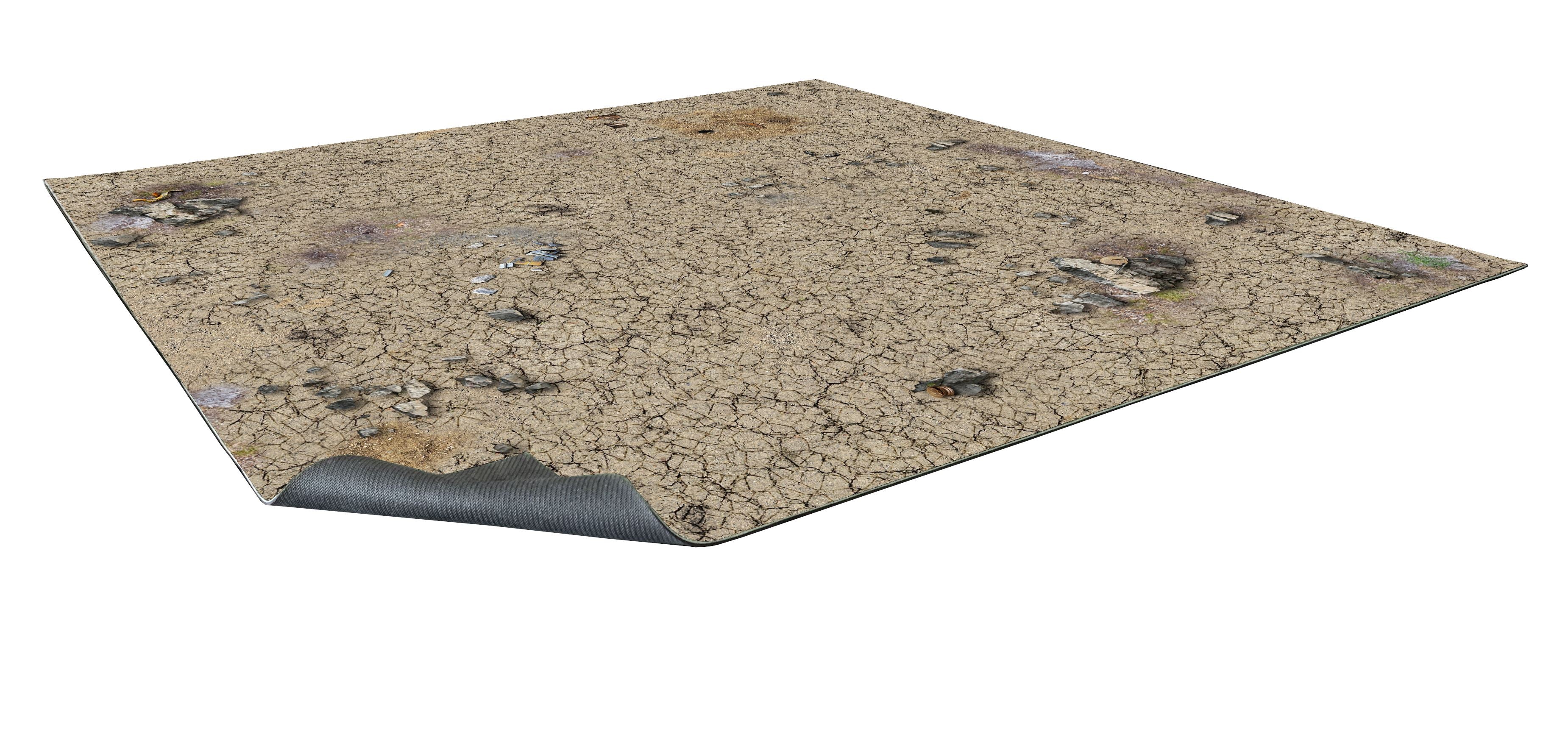 Battle Systems Desert Wasteland Gaming Mat 3x3