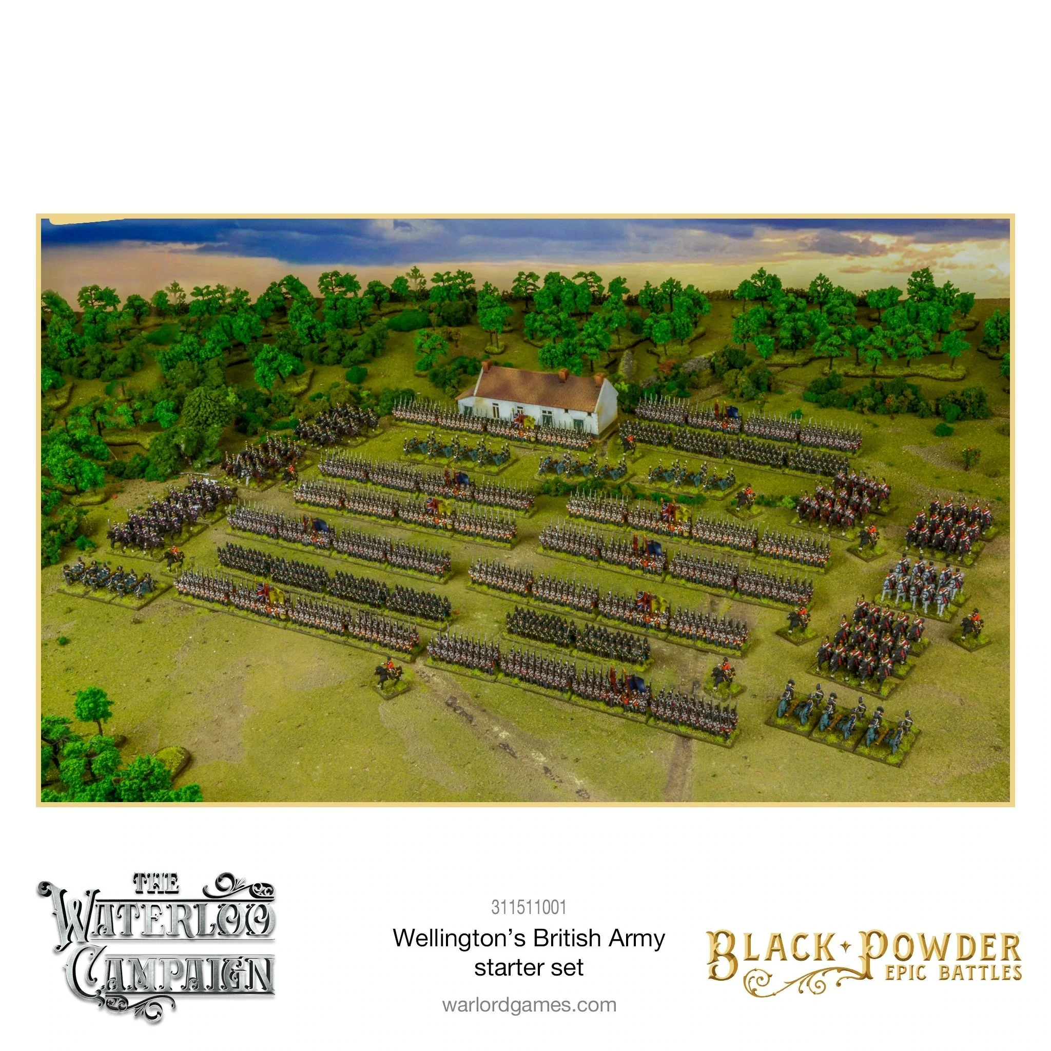 Black Powder Epic Battles: Waterloo - Wellington's British Starter Set - Image 2
