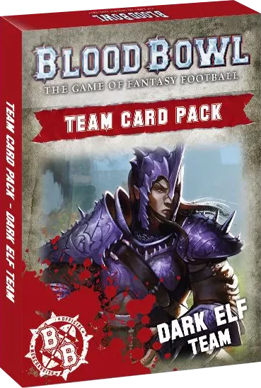 Blood Bowl: Dark Elf Team Card Pack
