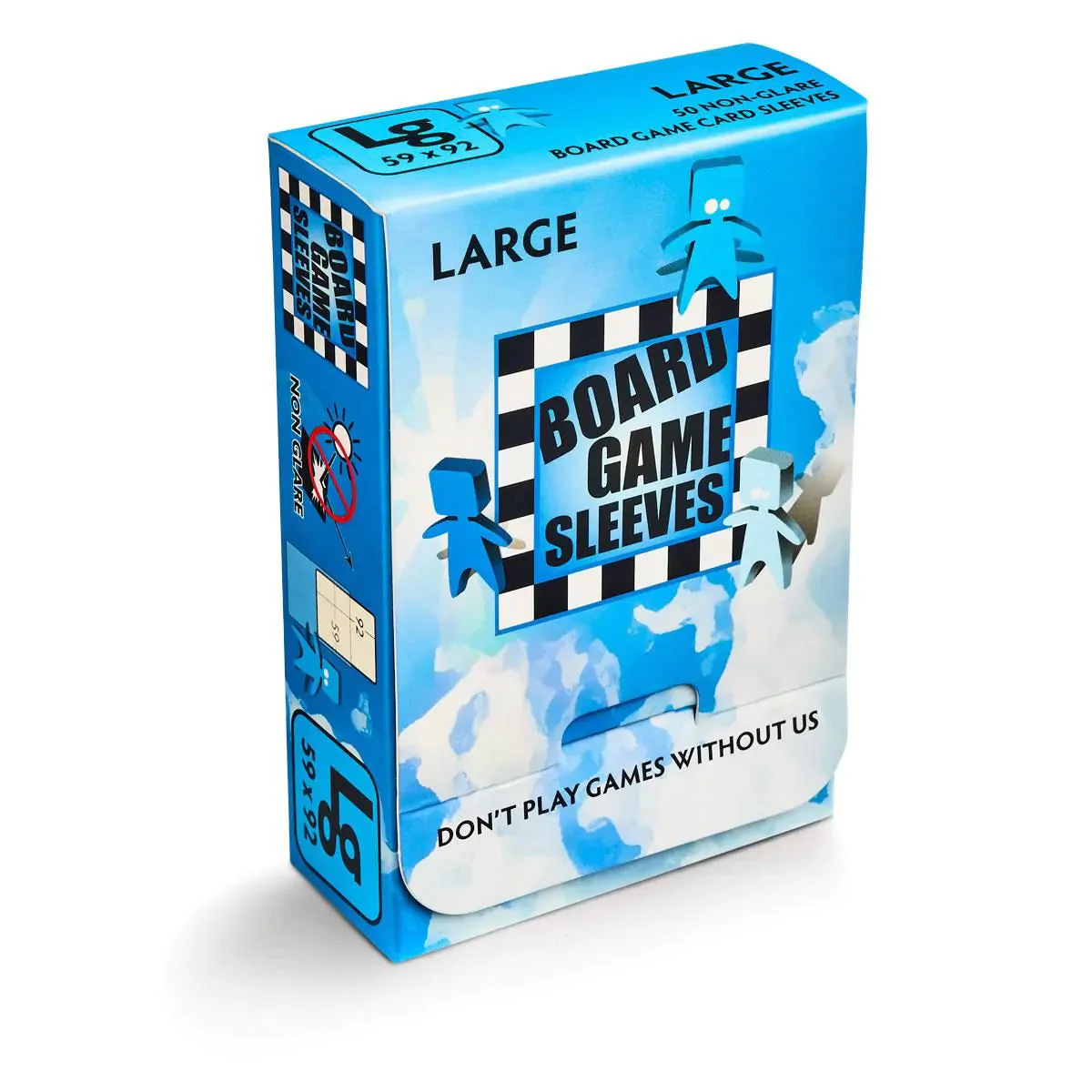 Board Game Sleeves - Large Non-Glare (59x92)