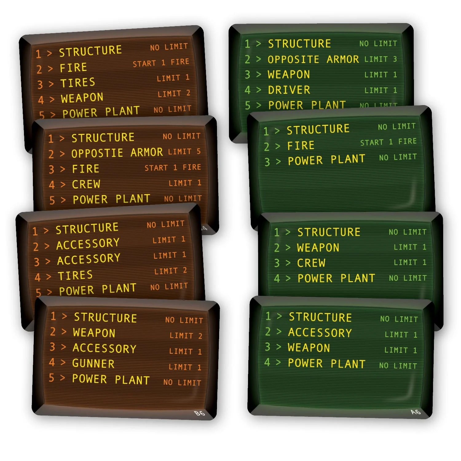 Car Wars (Sixth Edition): 2-Player Starter Set (Orange/Purple) - Image 3