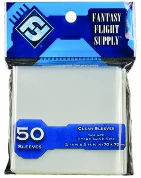 Card Sleeves: Square (Pack) (Blue)70x70mm