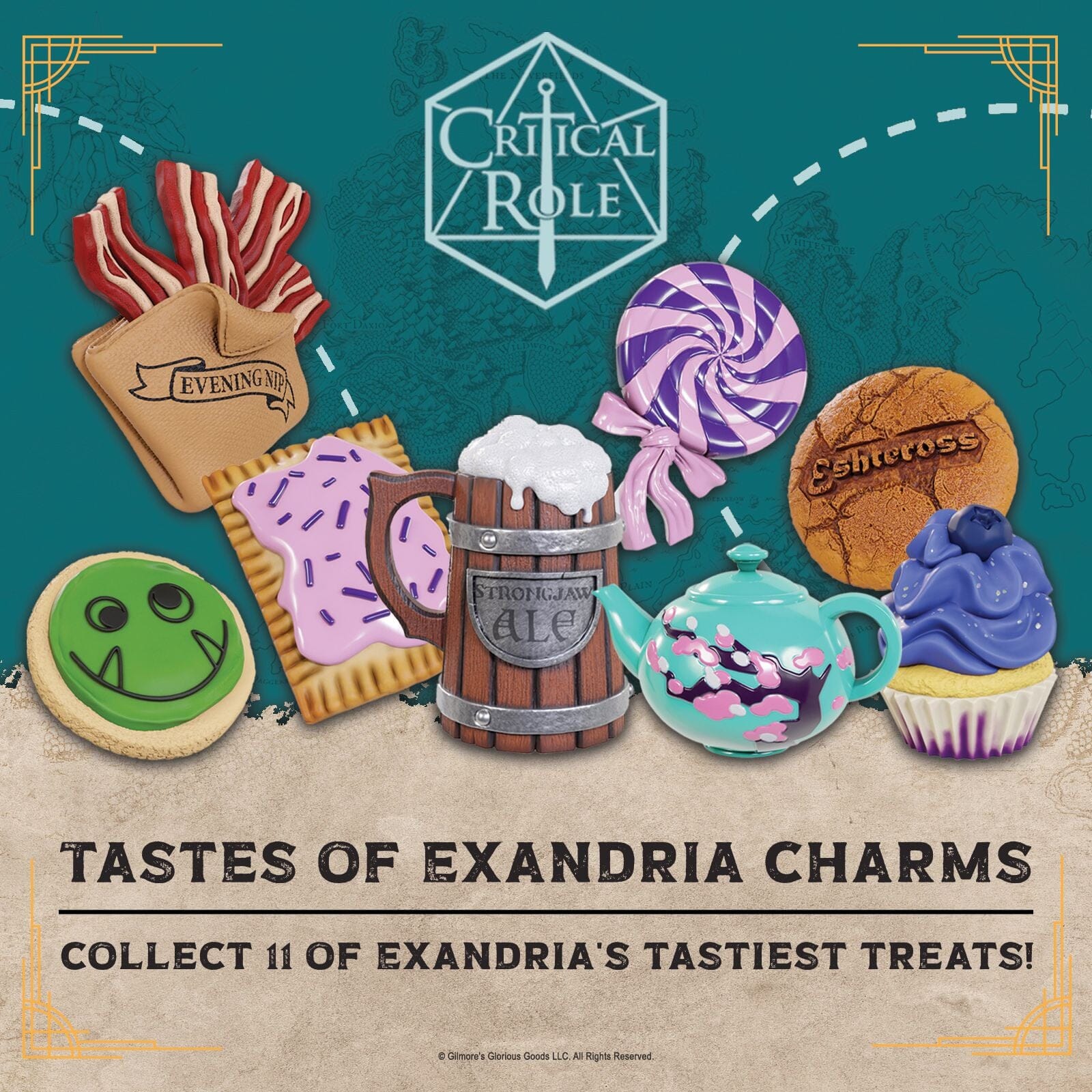 Critical Role: Taste of Exandria Charms Counter