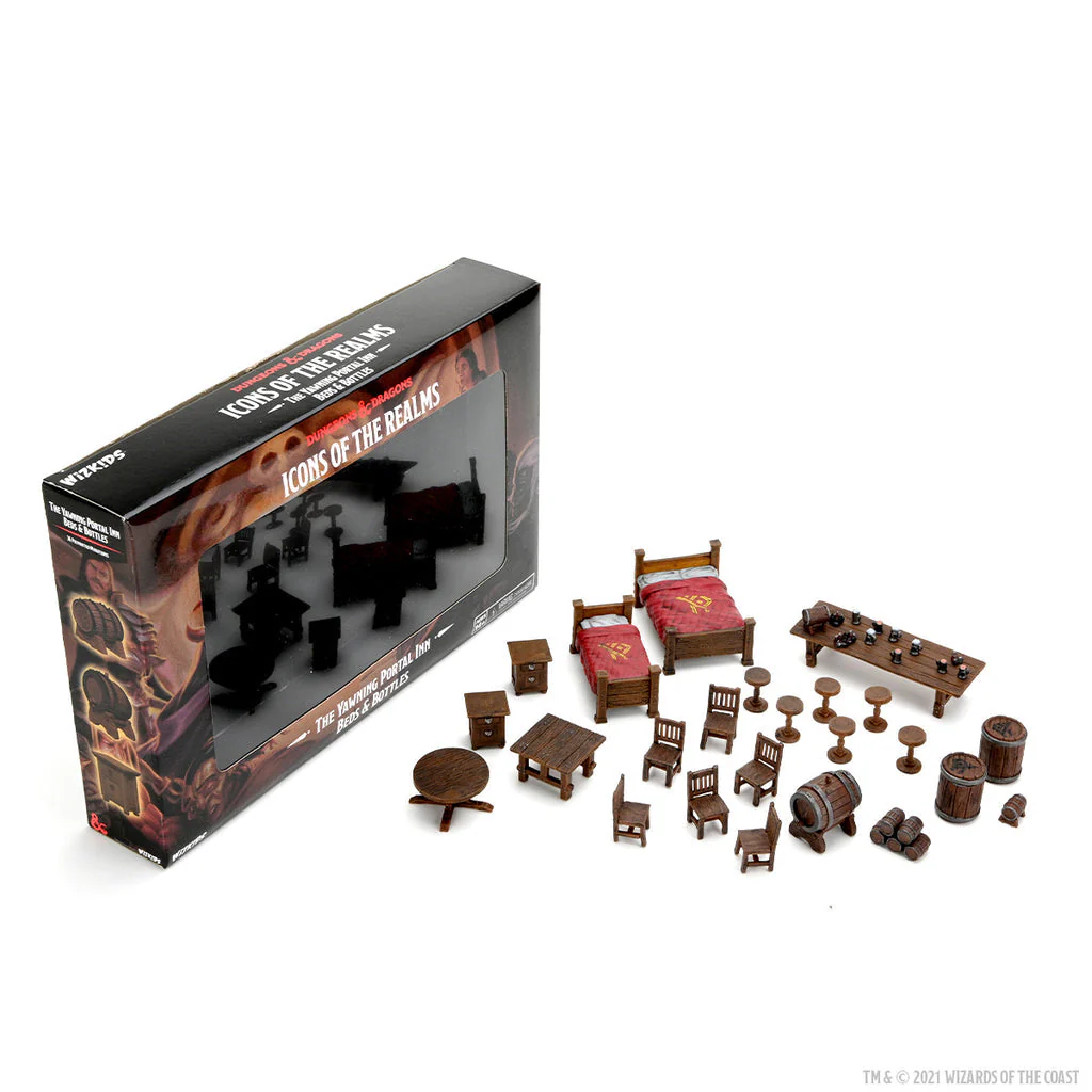 D&D: Icons of the Realms - The Yawning Portal Beds & Bottles