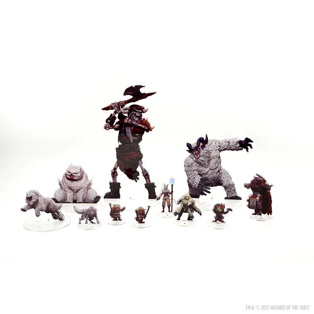 D&D Idols of the Realms: Icewind Dale Rime of the Frostmaiden - Frost Giant Skeleton - 2D Set - Image 2