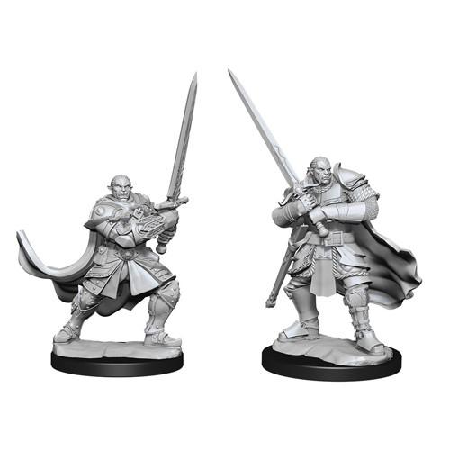 D&D Nolzur’s Marvelous Unpainted Miniatures: Male Half-Orc Paladin