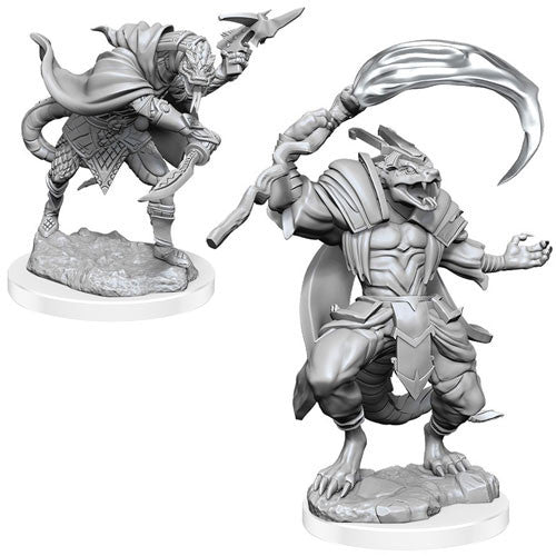 Deep Cuts Unpainted Miniatures: Serpentfolk