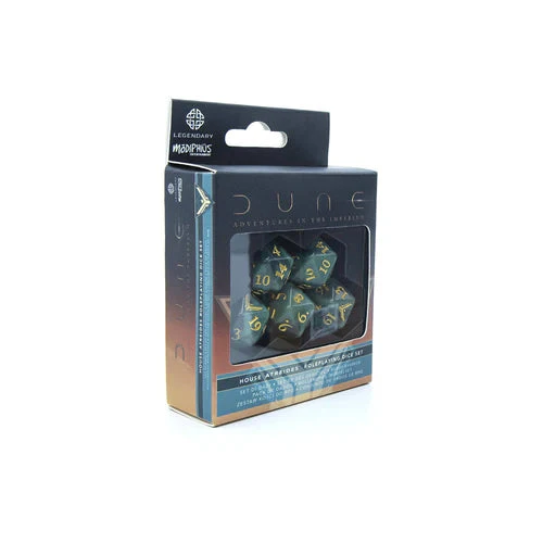 Dune Roleplaying Game: Dice Set - Atreides