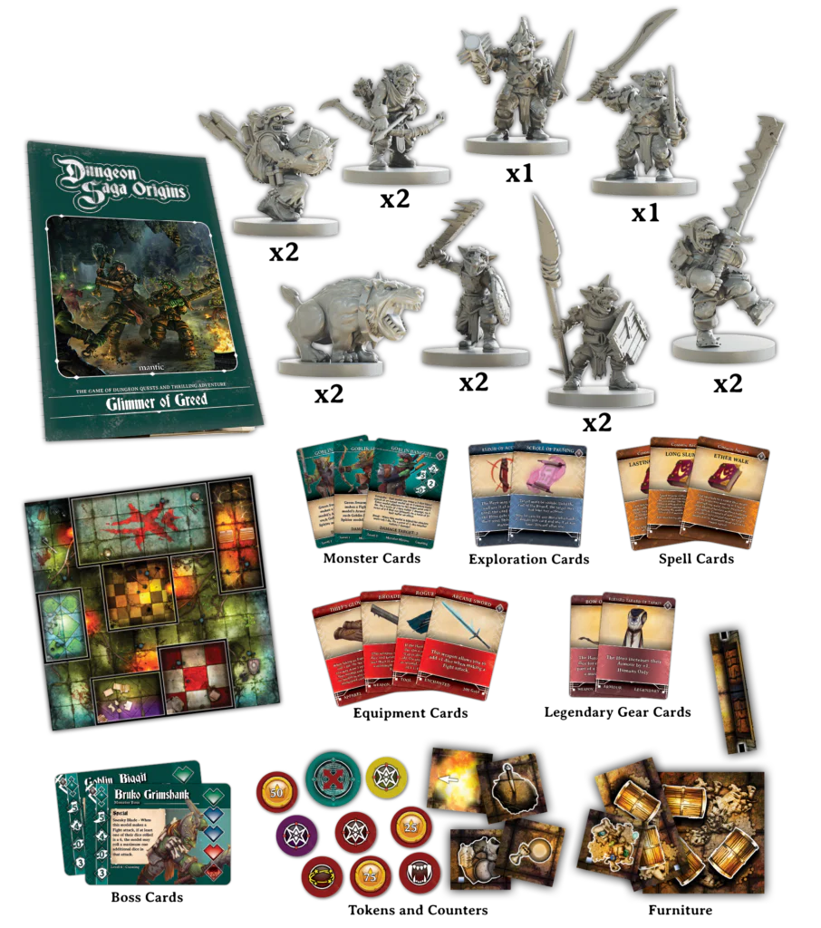 Dungeon Saga Origins - Glimmer of Greed Expansion - Image 2
