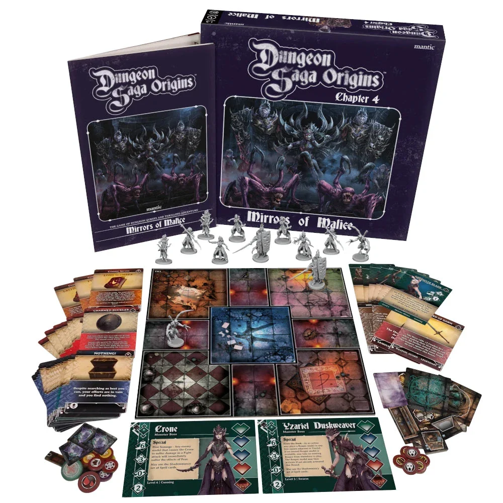 Dungeon Saga Origins - Mirrors of Malice Expansion [Boardgame] - Image 3