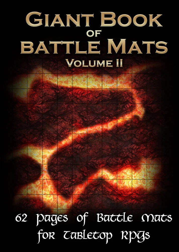 Giant Book of Battle Mats Volume 2 - 12X16" A3