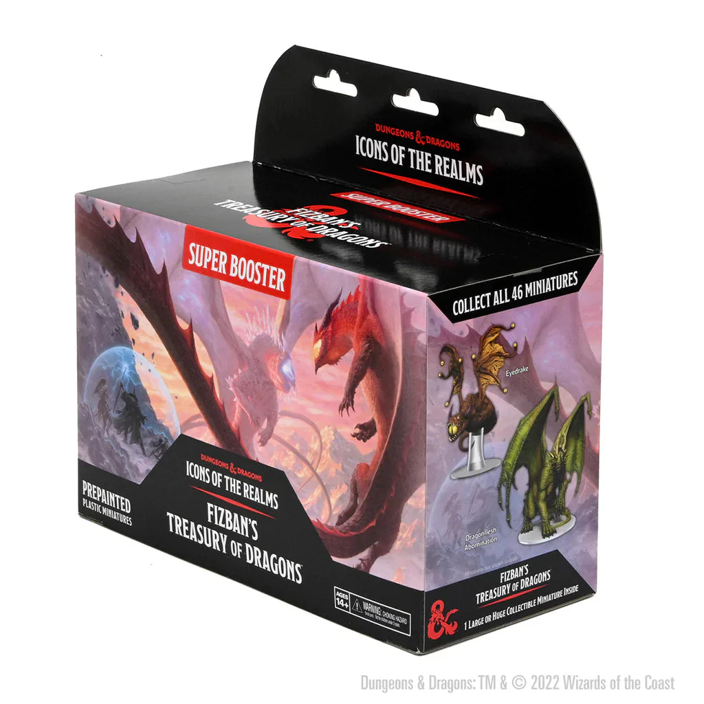 Icons of the Realms: Fizban's Treasury of Dragons Super Booster