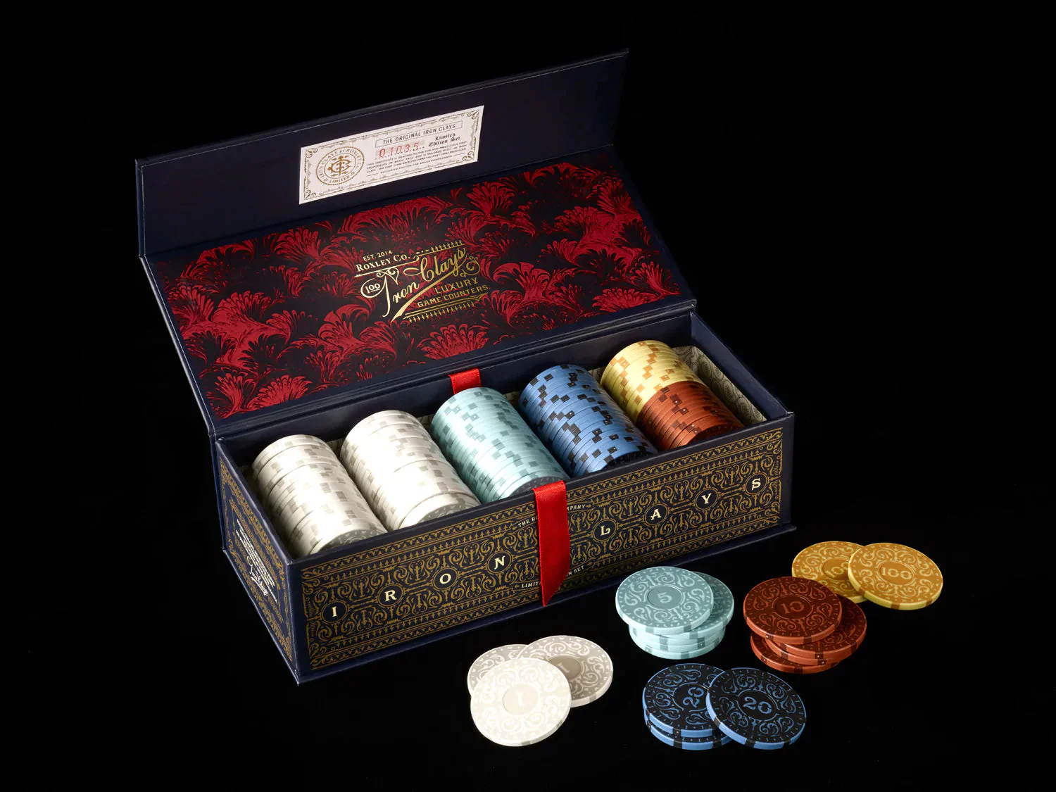 Iron Clays Gaming Chips