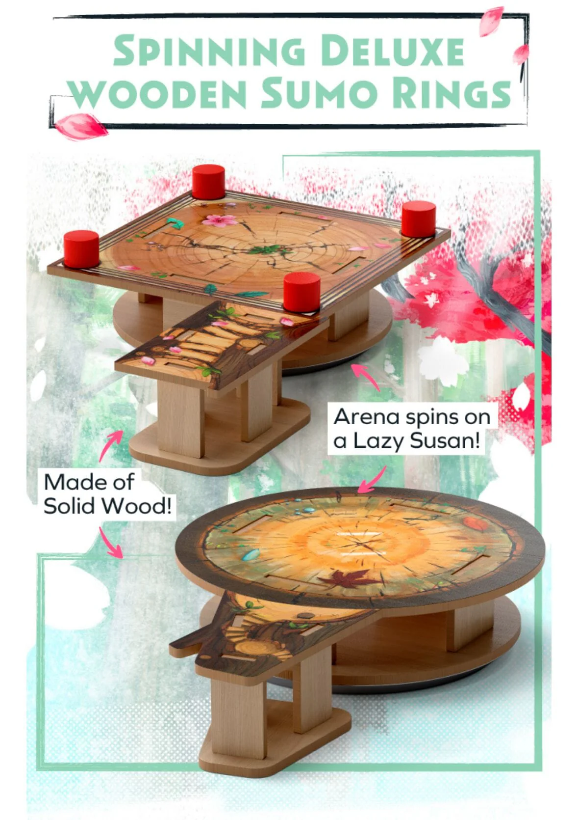 Kabuto Sumo: Sakura Slam [Boardgame] - Image 4