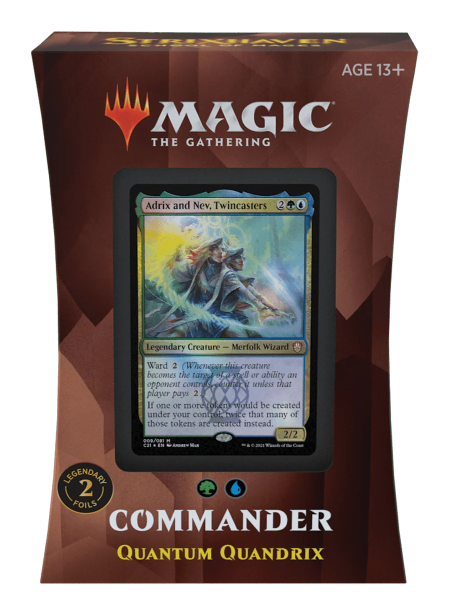Magic the Gathering: Quantum Quandrix Commander Deck