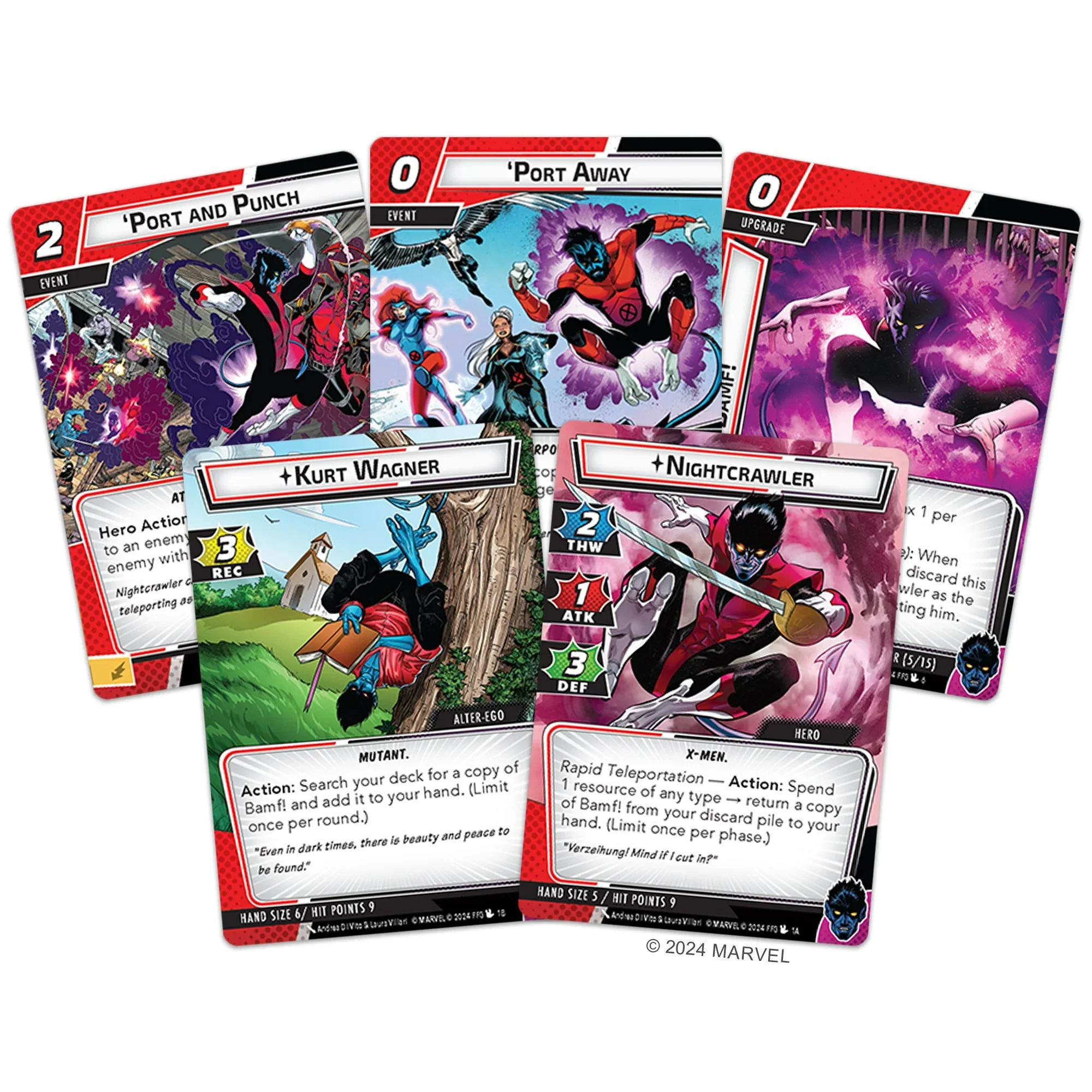 Marvel Champions LCG: Nightcrawler Hero Pack - Image 2