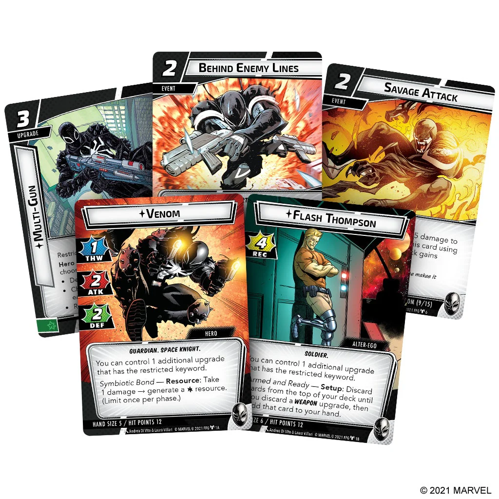 Marvel Champions LCG: Venom Hero Pack - Image 2
