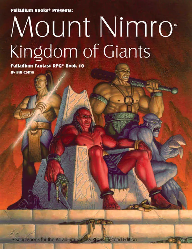 Palladium RPG Book 10: Mount Nimro: Kingdom of Giants