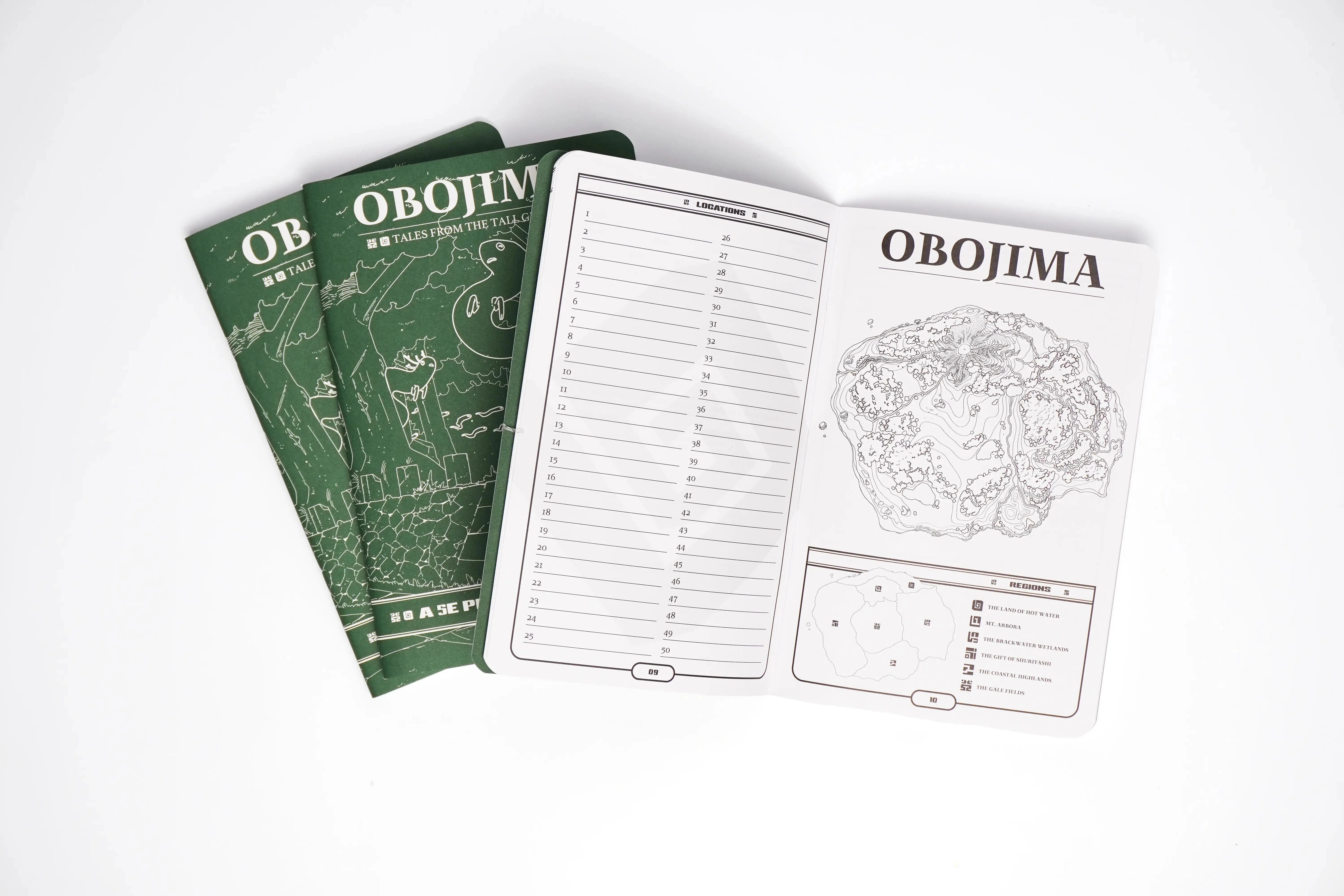 Obojima: Tales from the Tall Grass – Player Journals (3-Pack) - Image 2