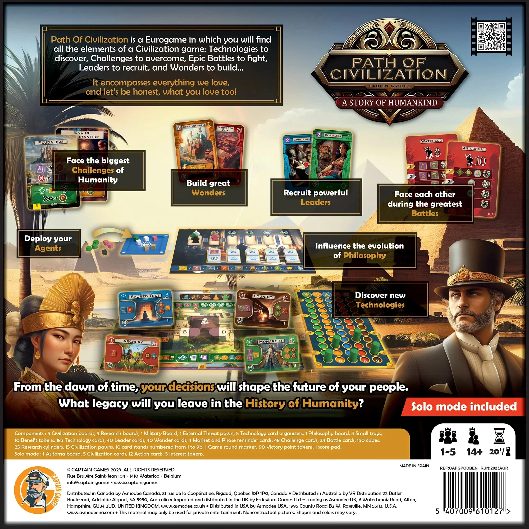 Path of Civilization: A Story of Humankind [Boardgame] - Image 3