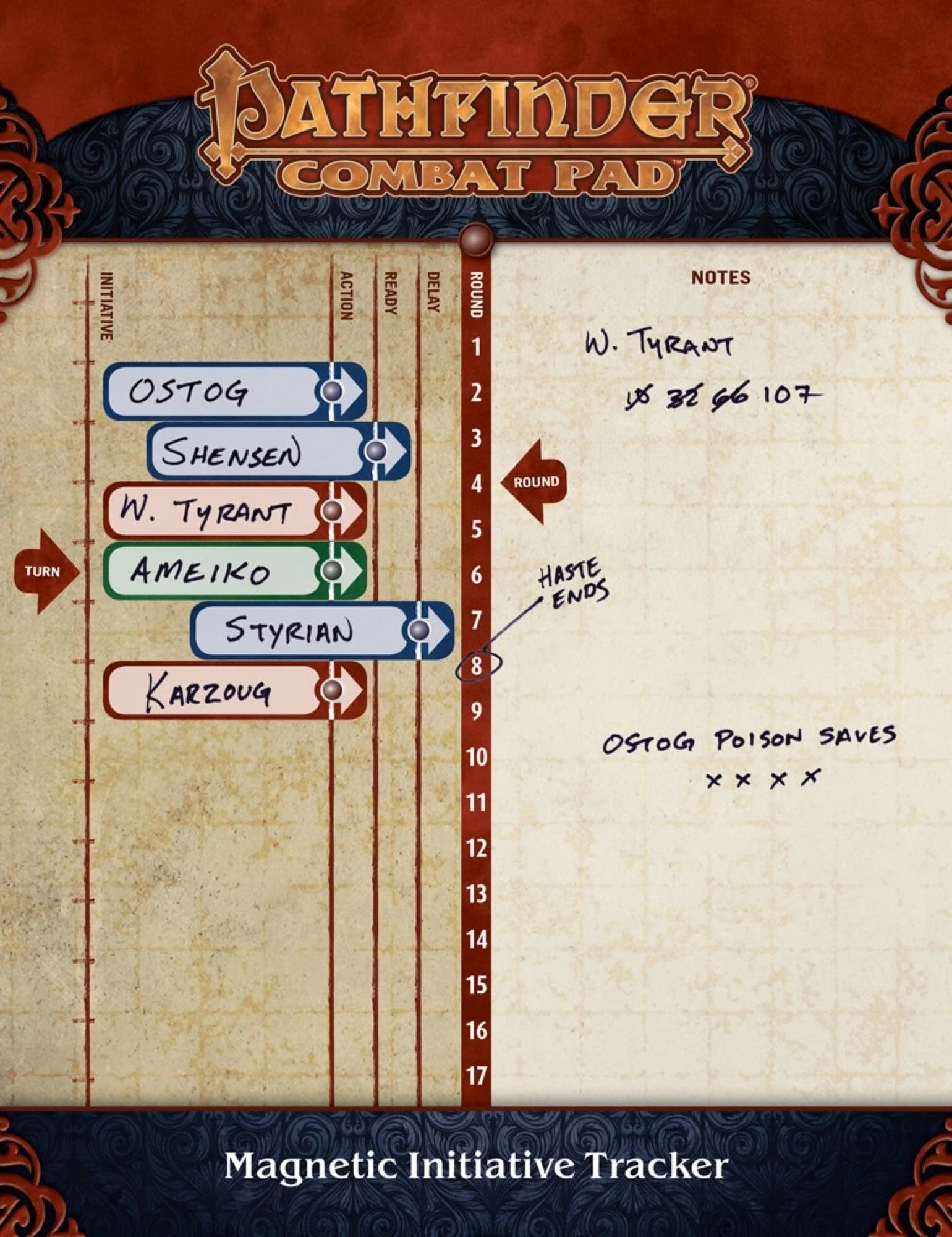 Pathfinder RPG: Combat Pad (P2)