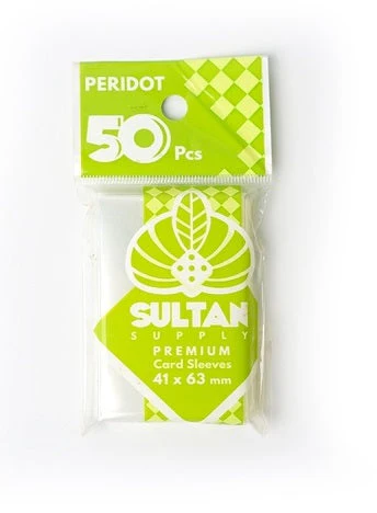 Peridot Mini US Board Game Sleeves 41x63 (50 pcs)