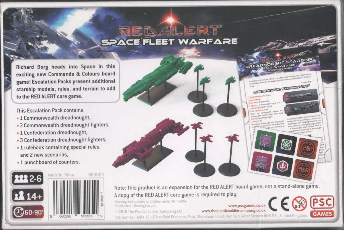 Red Alert: Space Fleet Warfare – Dreadnought Starship Escalation Pack - Image 2