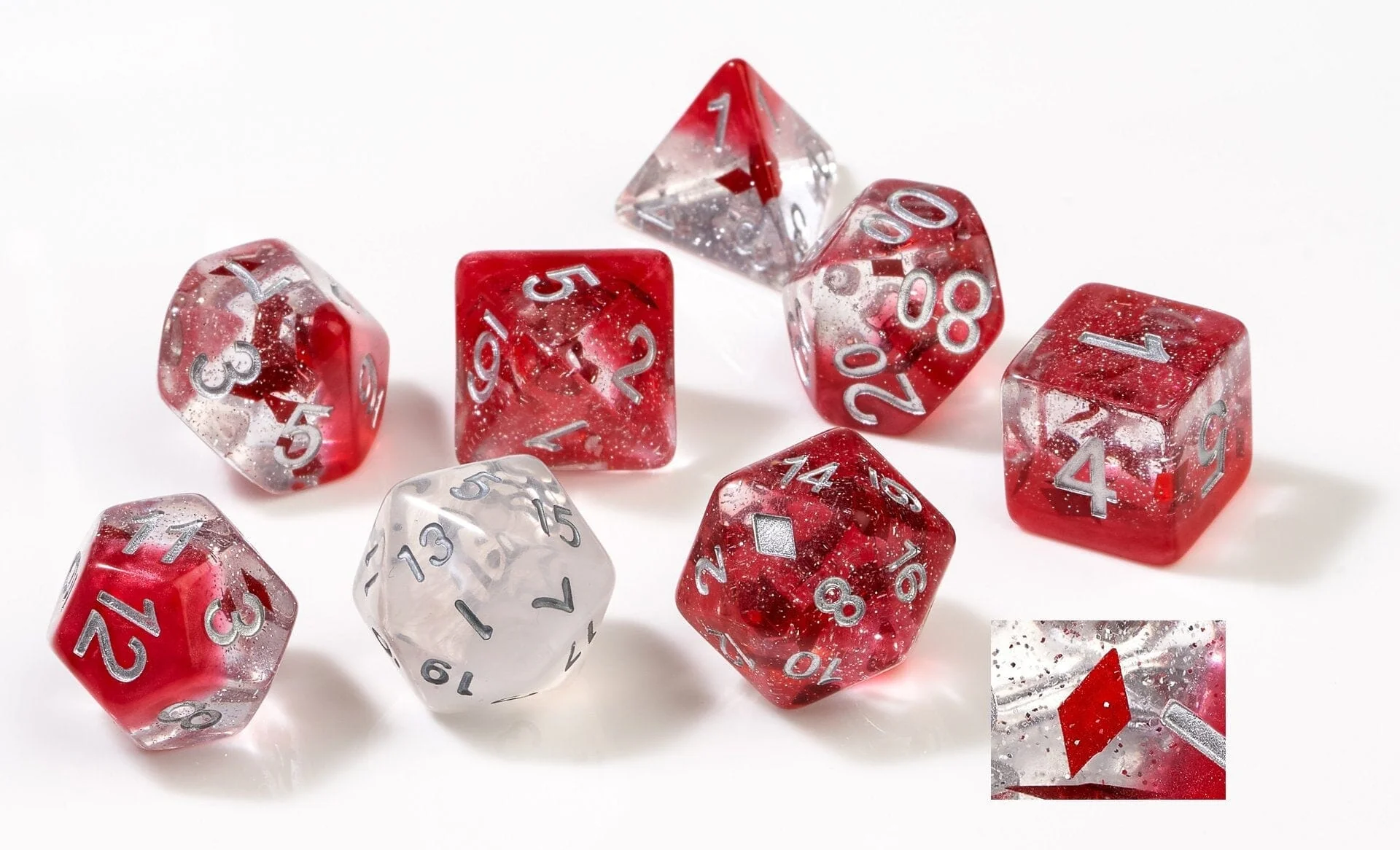 Sirius Dice Set - Diamonds Dice Set