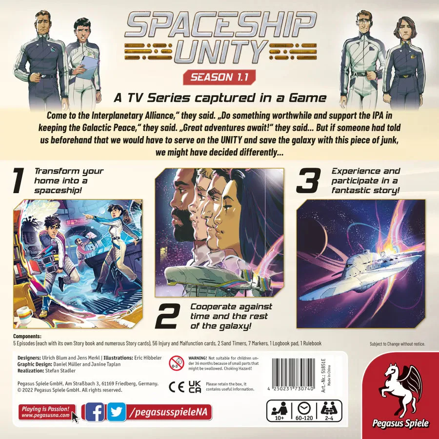 Spaceship Unity Board Game: Season 1.1 - Image 2