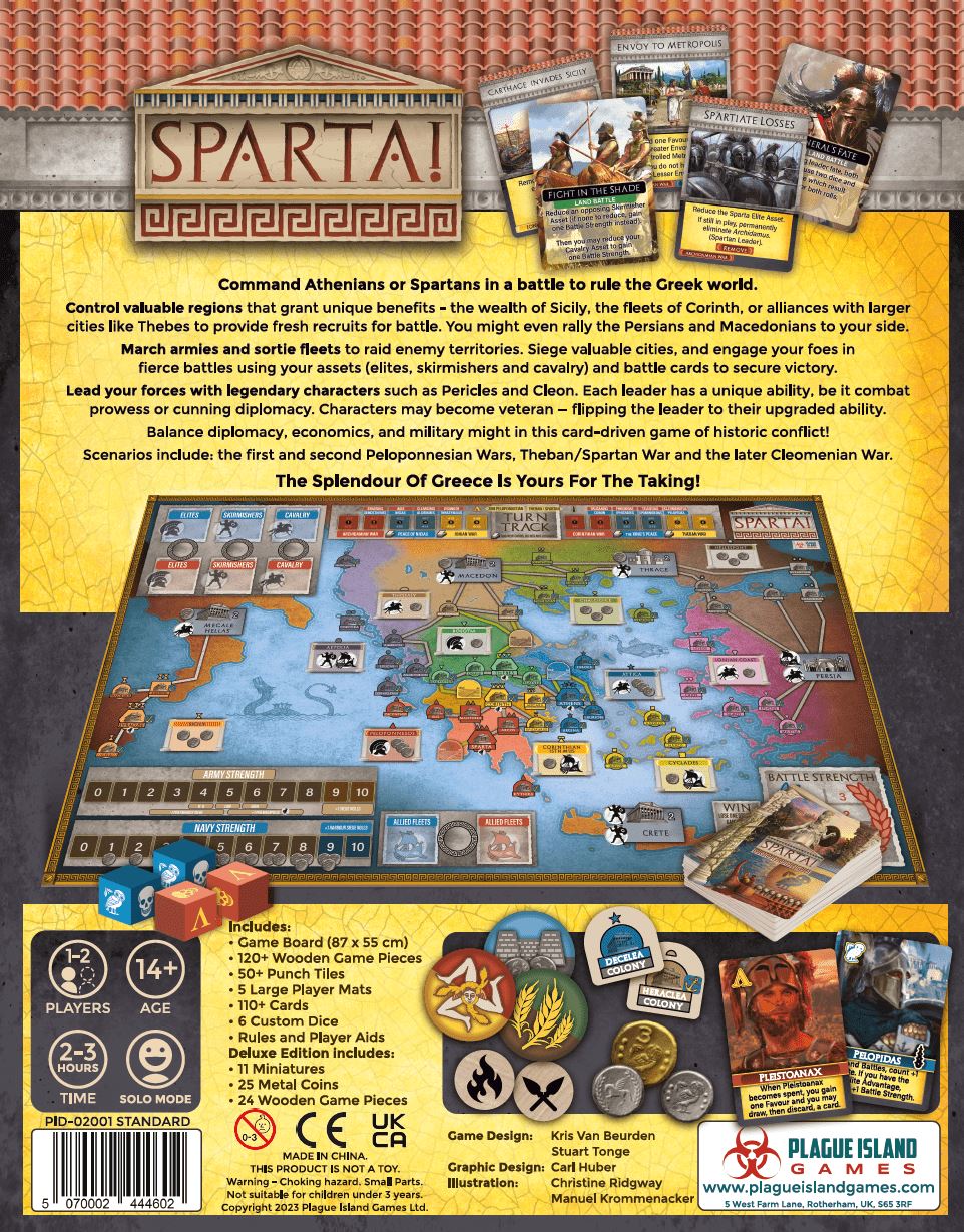 SPARTA!: Command the Fate of an Empire Deluxe Edition - Image 2