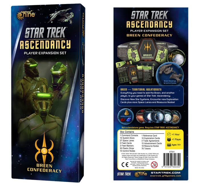Star Trek Ascendancy: The Breen Confederacy Expansion