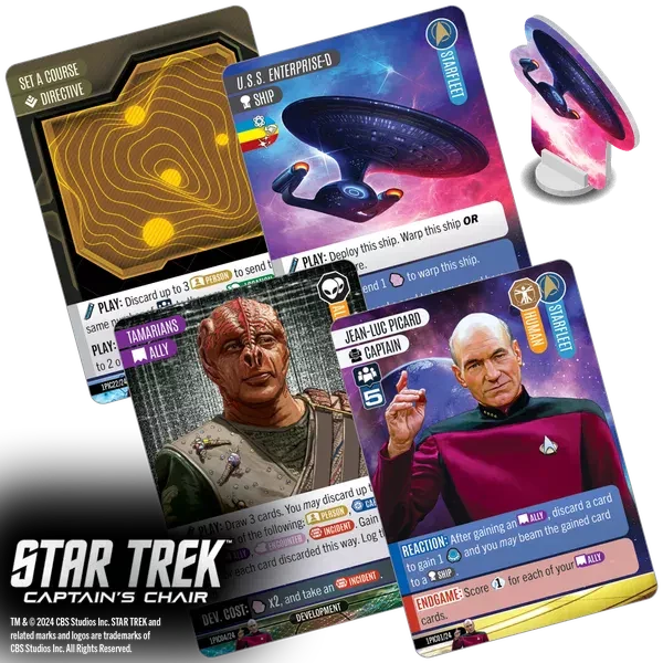 Star Trek: Captain's Chair - Deckbuilding Game - Image 2