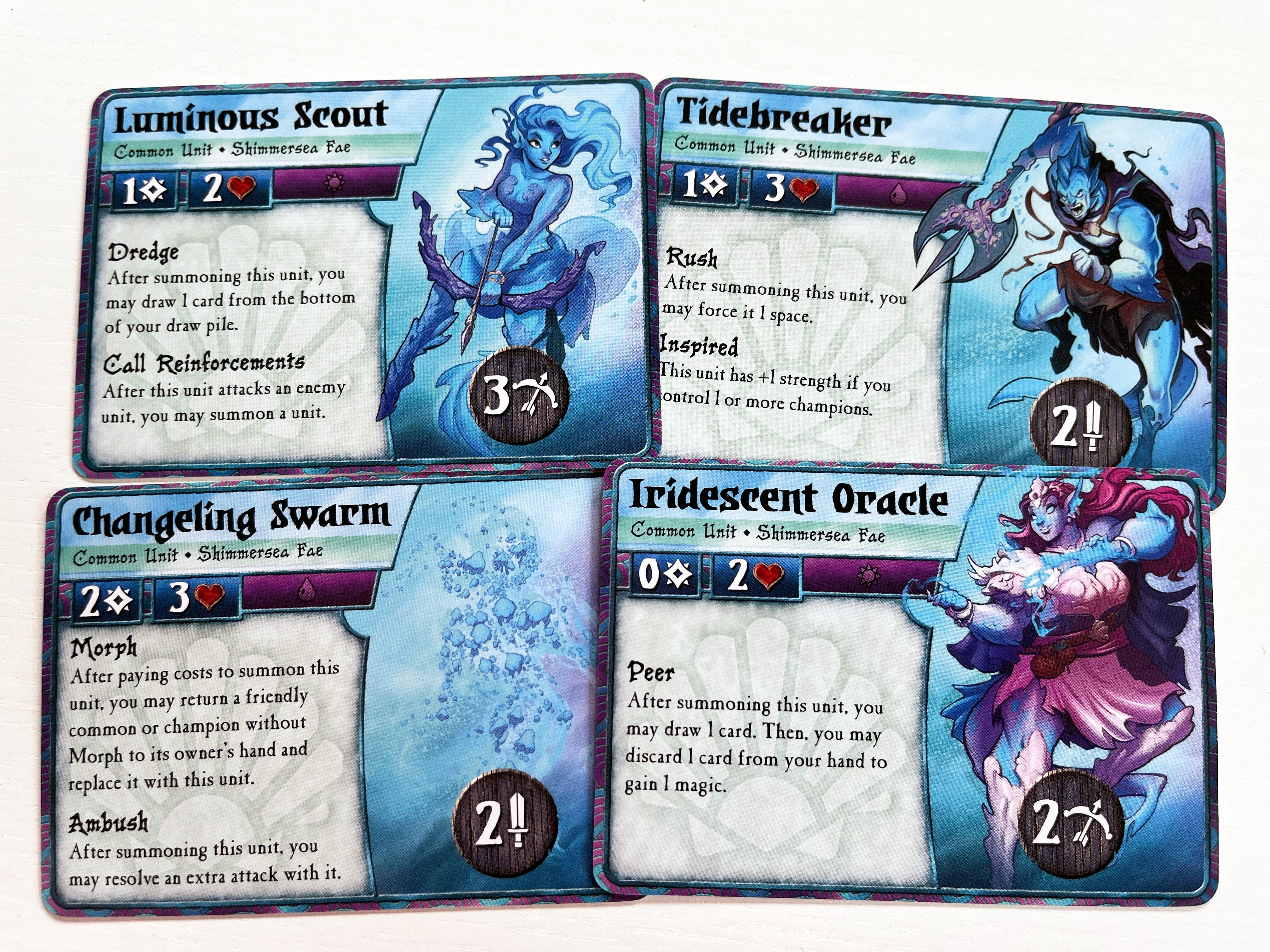 Summoner Wars 2nd Edition: Shimmersea Fae Faction Deck - Image 2