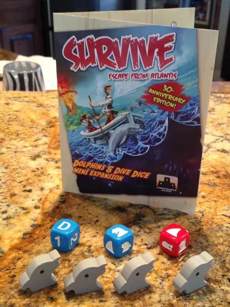 Survive: Dolphins & Dive Dice Mini Expansion