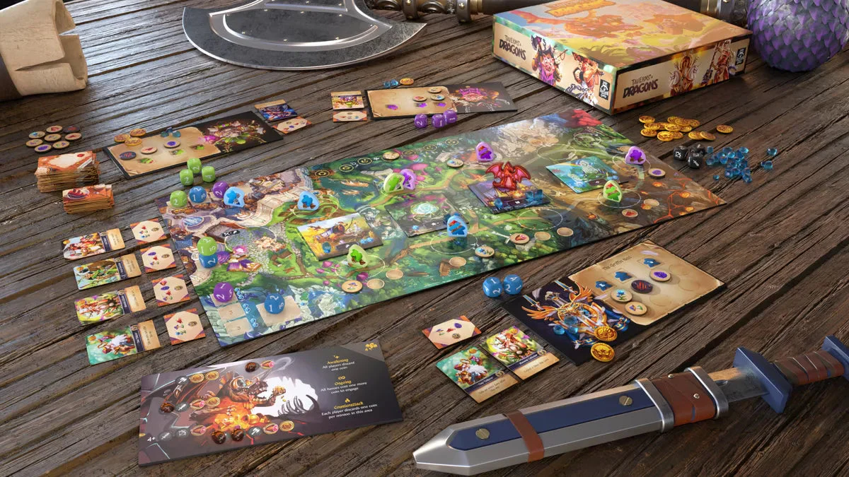 Taverns & Dragons - the dice placement board game - Image 2