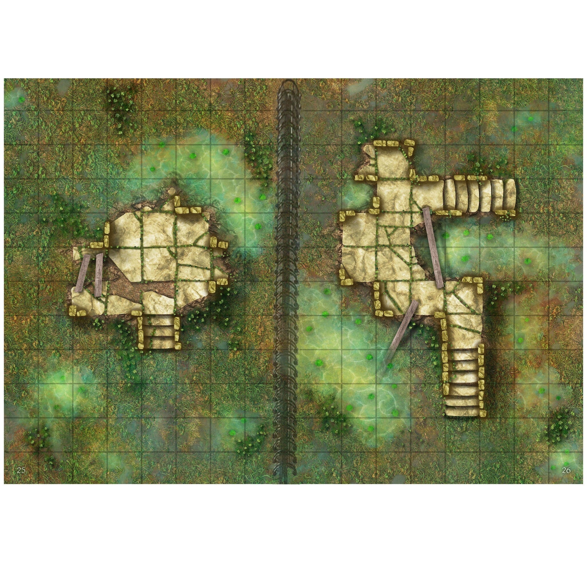 The Big Book of Battle Mats - Wrecks & Ruins (8"x12") - Image 3