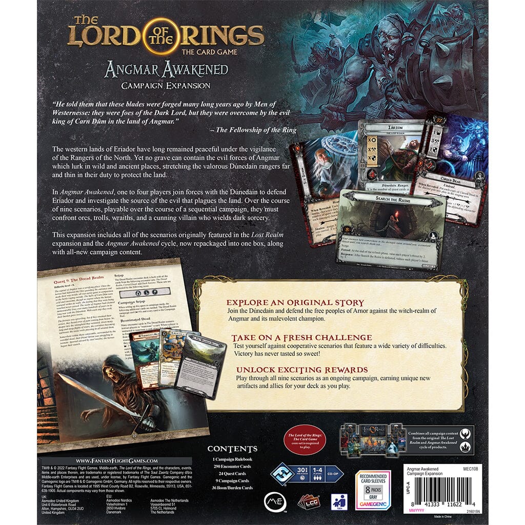 The Lord of the Rings LCG - Angmar Awakened Campaign Expansion - Image 2