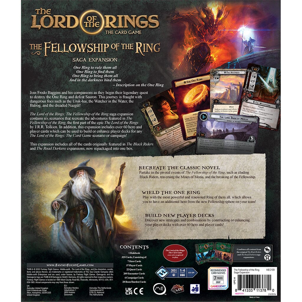 The Lord of the Rings LCG - The Fellowship of the Ring Saga Expansion - Image 2