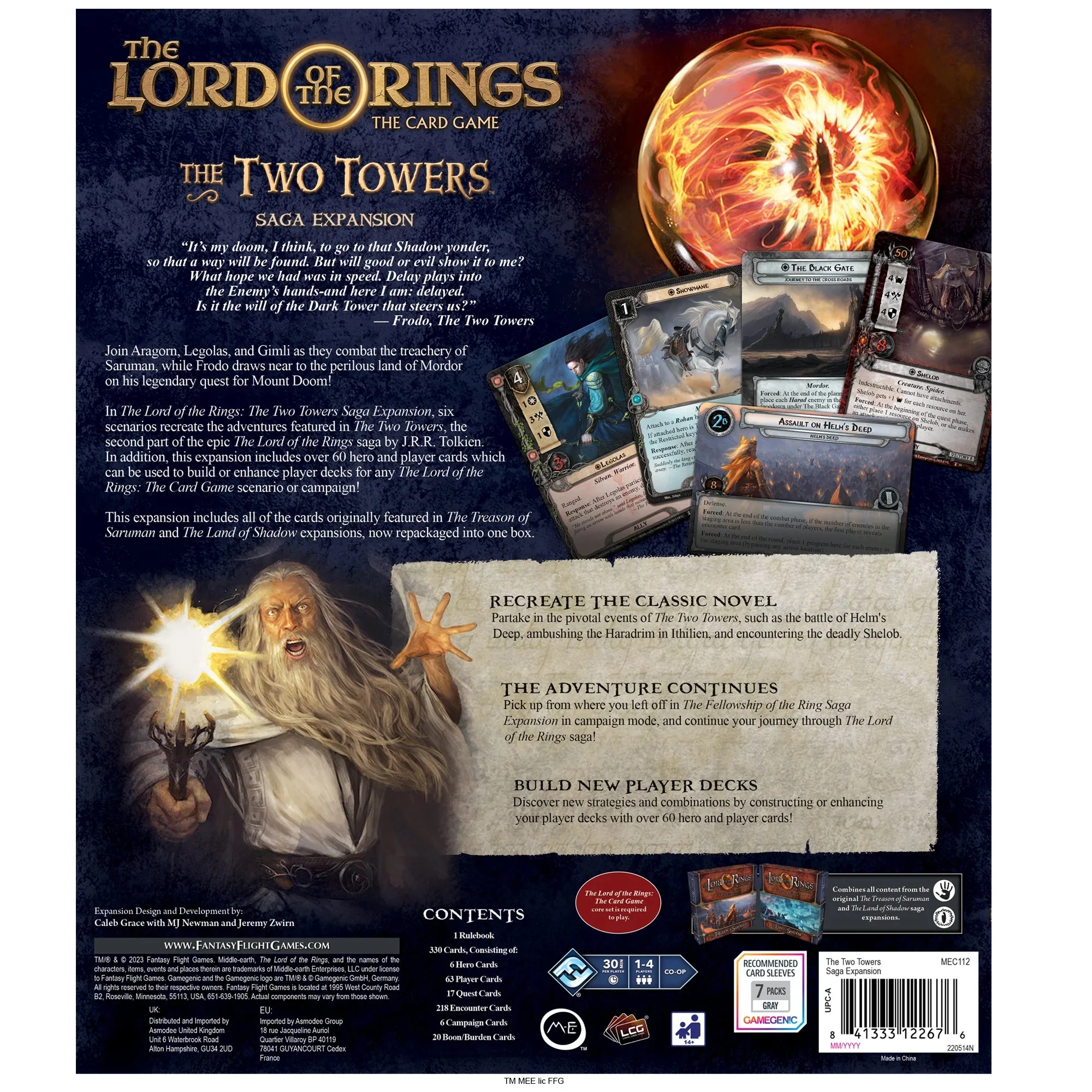 The Lord of the Rings LCG - The Two Towers Saga Expansion - Image 2
