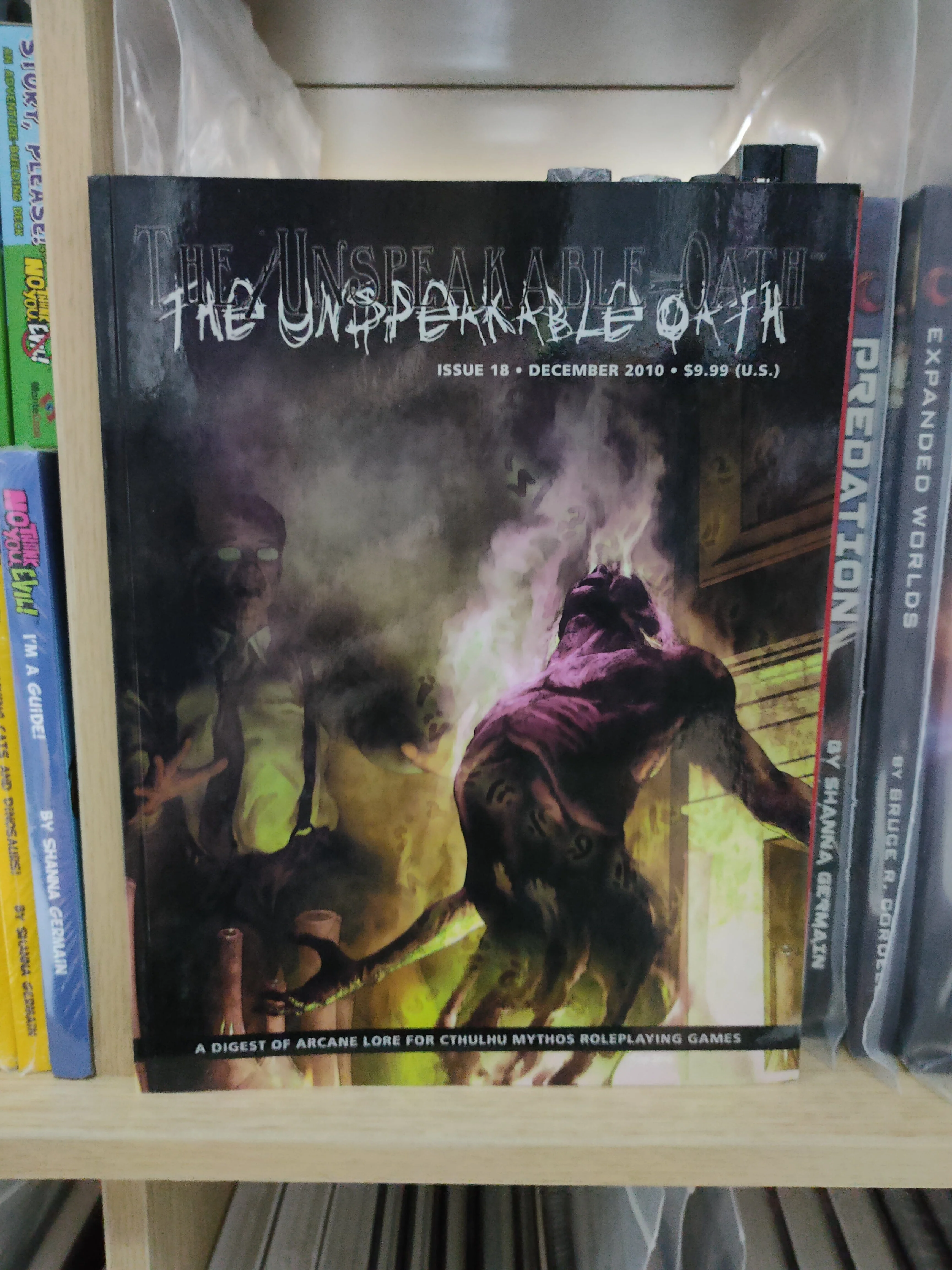The Unspeakable Oath Issue 18