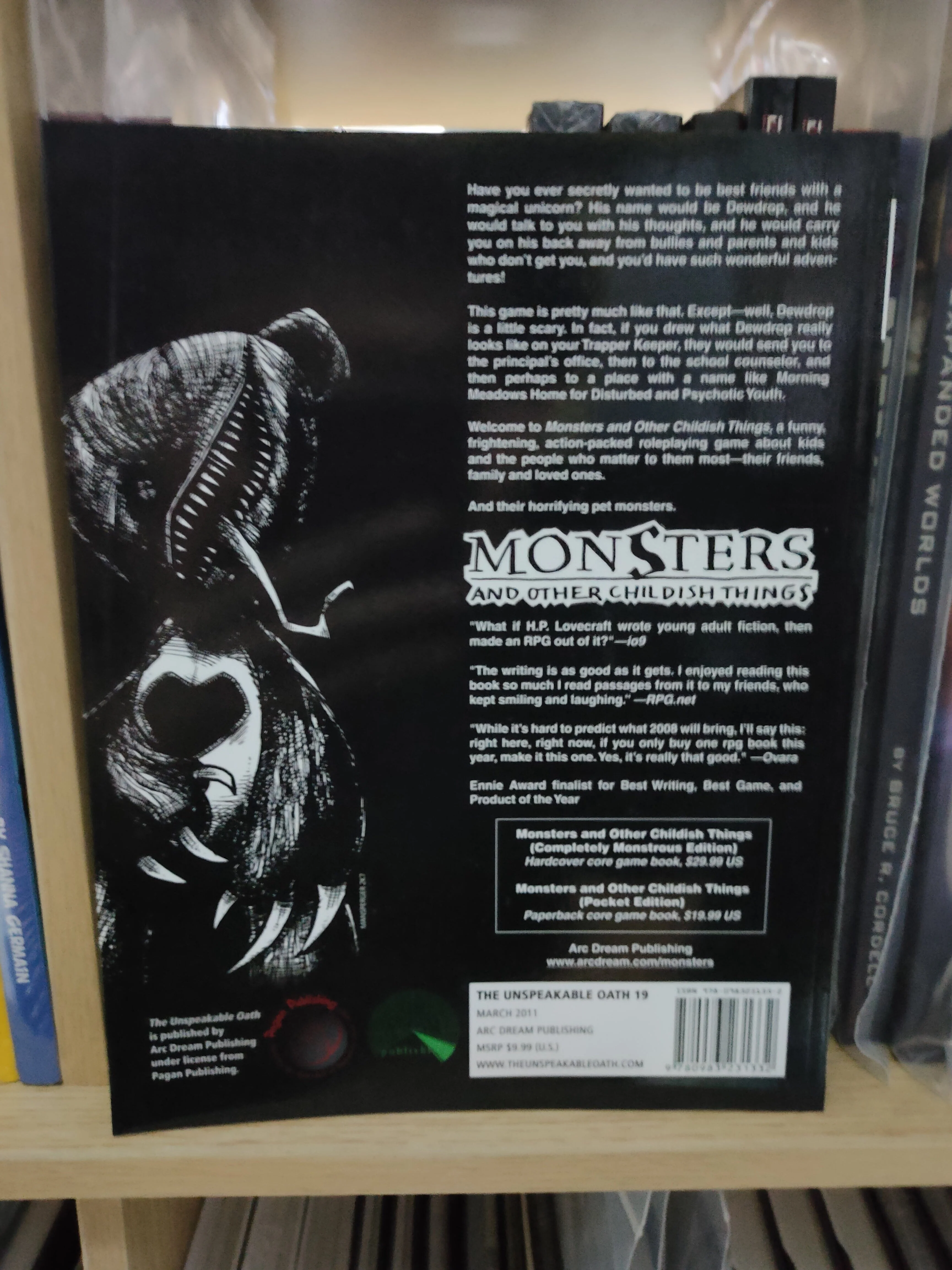 The Unspeakable Oath Issue 19 - Image 2