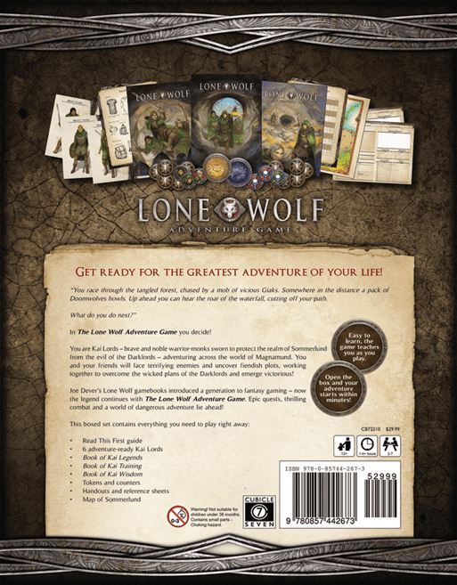 The Lone Wolf Adventure Game: Boxed Set - Image 2