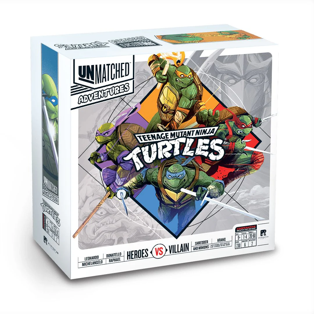 Unmatched Adventures: Teenage Mutant Ninja Turtles - XL Ultimate Supreme KS Edition [Boardgame] - Image 2