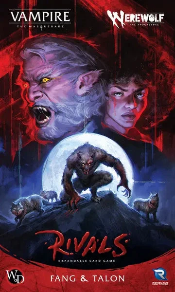 Vampire The Masquerade Rivals Expandable Card Game Werewolf Fang & Talon Expansion